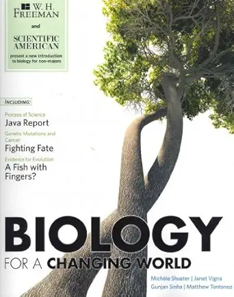 scientific american biology for a changing world with core physiology study guide and bioportal acces card