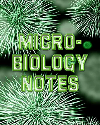 micro biology notes biology lessons notebook biology study guide 8x10 journal 120 blank college ruled pages