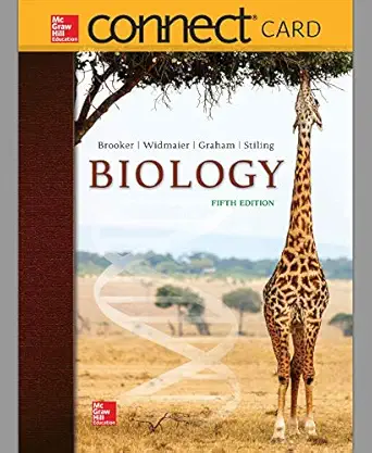 connect access card for biology 1st edition robert j brooker ,eric p widmaier ,linda graham ,peter stiling