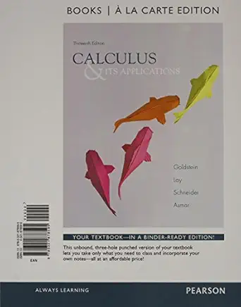 calculus and its applications books a la   plus new mylab math with pearson etext with pearson etext access