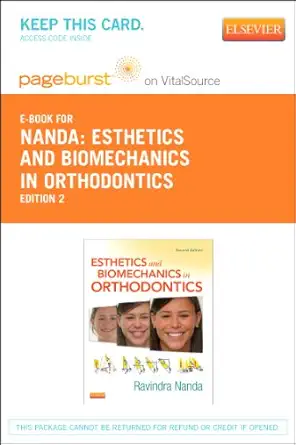 esthetics and biomechanics in orthodontics elsevier ebook on vitalsource 1st edition ravindra nanda bds mds