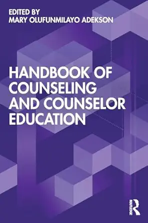 handbook of counseling and counselor education 1st edition mary olufunmilayo adekson 0815370695,