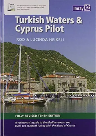 turkish waters and cyprus pilot 1st edition rod and lucinda heikell 1846238269, 978-1846238260