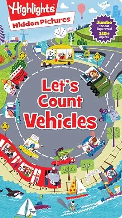 hidden picturesa lets count vehicles 1st edition highlights 1684372631, 978-1684372638