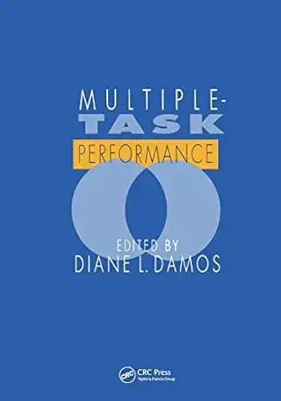 multiple task performance 1st edition d damos 0850667577, 978-0850667578