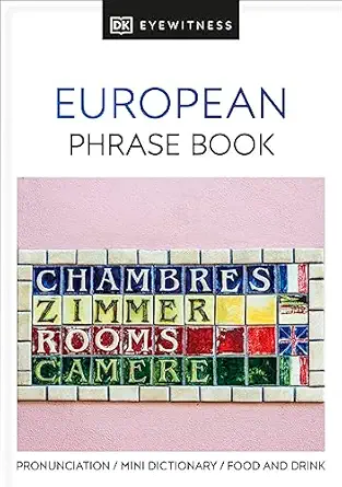 european phrase book 1st edition dk au 0751321443, 978-0751321449