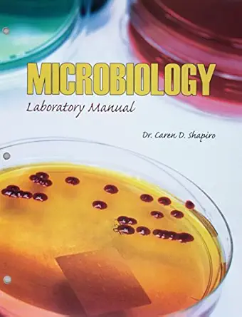 microbiology laboratory manual 1st edition caren shapiro 1602501610, 978-1602501614