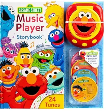 sesame street music player storybook 1st edition editors of studio fun international 0794452604,