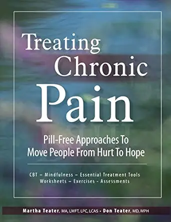 treating chronic pain pill free approaches to move people from hurt to hope 1st edition martha teater ,donald