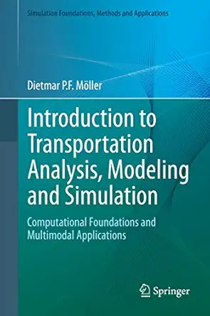 introduction to transportation analysis modeling and simulation computational foundations and multimodal