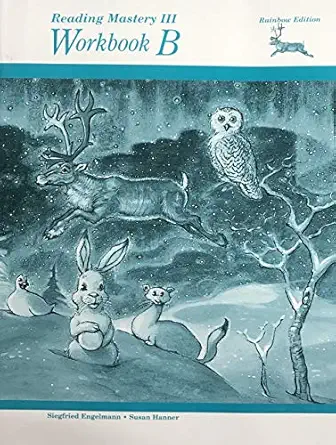 reading mastery   level iii workbook b reading mastery rai 1st edition siegfried engelmann 0026863936,