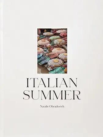 italian summer 1st edition natalie obradovich 1737192713, 978-1737192718