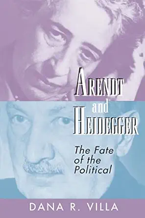 arendt and heidegger 1st edition dana villa 0691044007, 978-0691044002