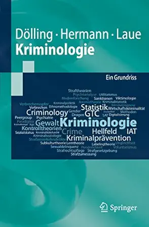 kriminologie ein grundriss 1st edition dieter da lling ,dieter hermann ,christian laue 3642014720,