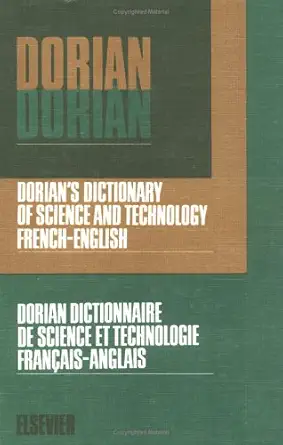 dorians dictionary of science and technology 1st edition bozzano g luisa 044441911x, 978-0444419118