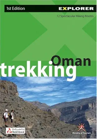 oman trekking 1st edition explorer publishing 9768182628, 978-9768182623