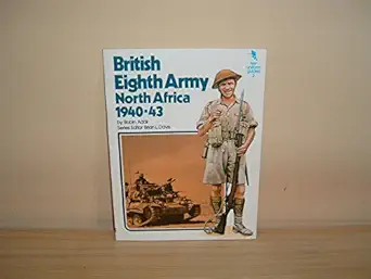 british eighth army north africa 1940 43 1st edition robin adair 0668033630, 978-0668033633