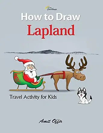 how to draw lapland abisko guesthouse travel activity for kids 1st edition amit offir 1517168392,