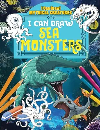 i can draw sea monsters 1st edition jane yates 1538323508, 978-1538323502