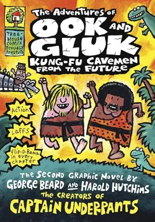 the adventures of ook and gluk kung fu cavemen from the future 1st edition dav pilkey 0545175305,
