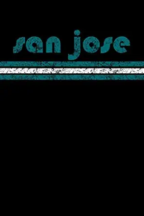 san jose california notebook journal planner retro vintage weathered 90 pages 1st edition darryl danielson