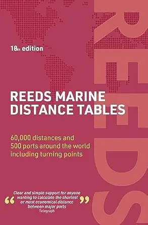 reeds marine distance tables 1st edition miranda delmar morgan ,kendall carter 1399412418, 978-1399412414