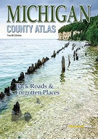 michigan county atlas 1st edition david m brown 0762589264, 978-0762589265