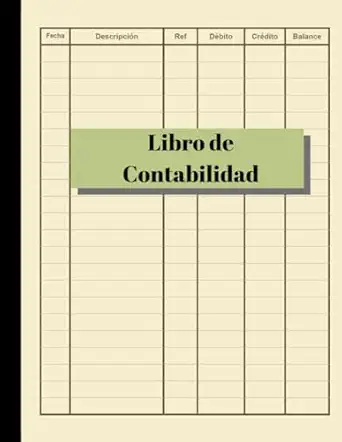 libro de contabilidad libro mayor simple libro de caja cuentas diario de contabilidad para pequea as empresas