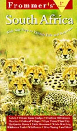 frommers south africa 1st edition pippa de bruyn 0028626427, 978-0028626420