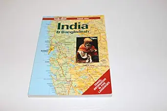lonely planet india and bangladesh travel atlas 1st edition hugh finlay 0864422709, 978-0864422705