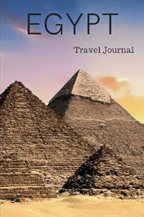 egypt travel journal 1st edition jamie p journals 1720054584, 978-1720054580
