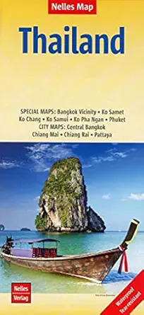 thailand nelles 1 1 5m 1st edition nelles verlag 3865741304, 978-3865741301