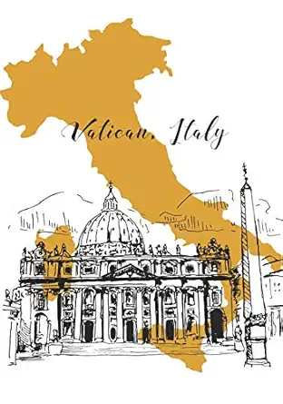 vatican italy 7x10 travel journal 1st edition cjm developments llc 1672828716, 978-1672828710