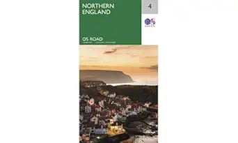 roadmap northern england 1st edition ordnance survey 0319263762, 978-0319263761