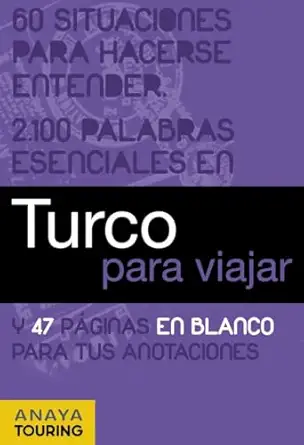 turco para viajar 1st edition anaya touring ,elena senao baa os 849935274x, 978-8499352749