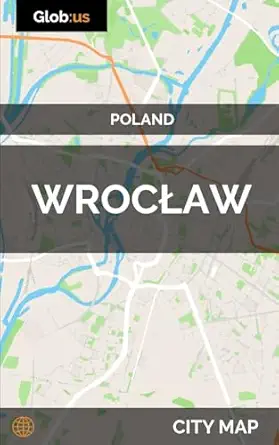 wroca aw poland city map 1st edition jason patrick bates 1980746206, 978-1980746201