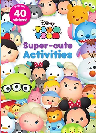 disney tsum tsum super cute activities 1st edition parragon books ltd 1474853803, 978-1474853804