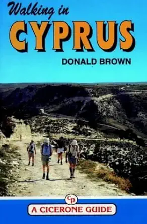 walking in cyprus 1st edition donald brown 1852841958, 978-1852841959