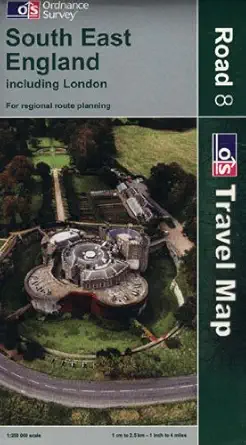 england south east incl london 1 250 000 1st edition ordnance survey 0319240665, 978-0319240663