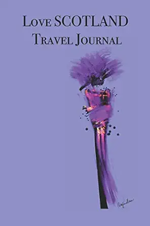 love scotland travel journal stylishly illustrated little notebook to accompany you on your journey