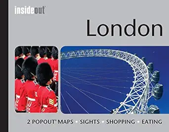 london insideout travel guide pocket size london travel guide with two pop up maps 1st edition popout maps