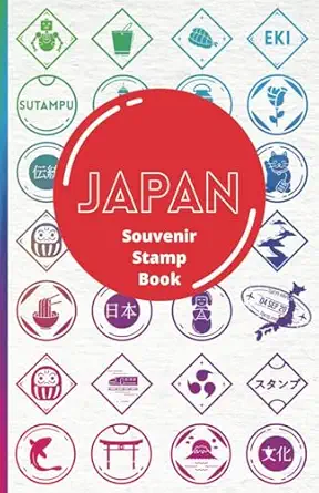 japan souvenir stamp book eki stamp collection 1st edition lee hollidays 0645945730, 978-0645945737
