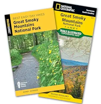 best easy day hiking guide and trail map bundle great smoky mountains national park 1st edition randy johnson