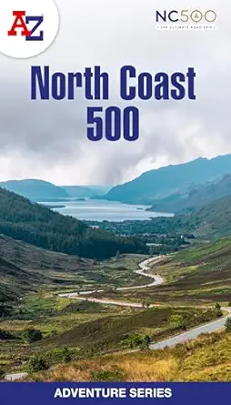 north coast 500 adventure atlas 1st edition aa z maps 0008660638, 978-0008660635