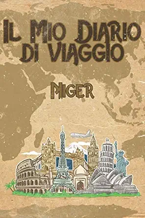 il mio diario di viaggio niger 6x9 diario di viaggio i taccuino con liste di controllo da compilare i un