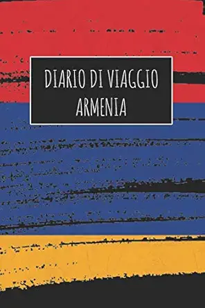 diario di viaggio armenia 6x9 diario di viaggio i taccuino con liste di controllo da compilare i un regalo