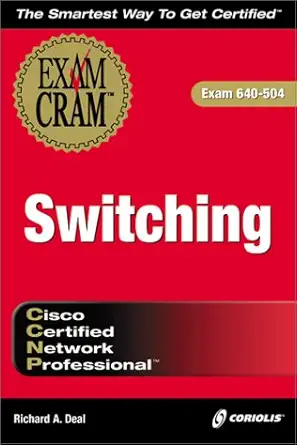 ccnp switching exam cram 1st edition richard deal 1576106349, 978-1576106341