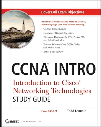 ccna intro introduction to cisco networking technologies study guide exam 640 821 1st edition todd lammle