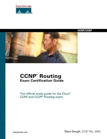 ccnp routing exam certification guide 1st edition clare gough 1587200015, 978-1587200014