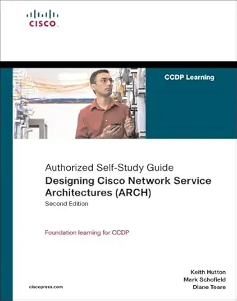 authorized self study guide designing cisco network service architectures arch 1st edition keith hutton ,mark